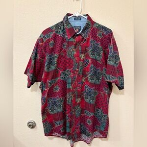 Chaps Ralph Lauren Button Shirt size XL Vintage